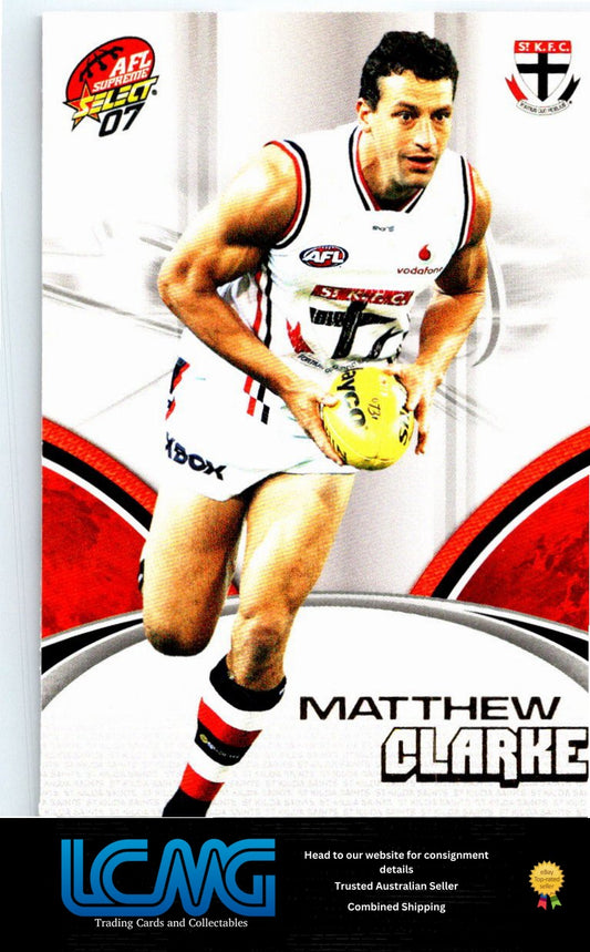 MATTHEW CLARKE 2007 AFL Supreme