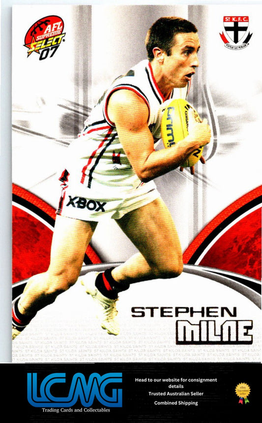 STEPHEN MILNE 2007 AFL Supreme