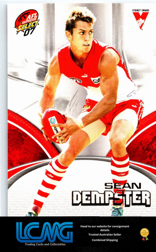 SEAN DEMPSTER 2007 AFL Supreme 07sup-162