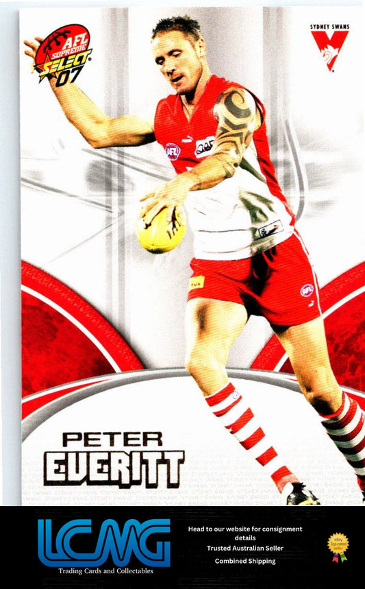 PETER EVERITT 2007 AFL Supreme 07sup-164