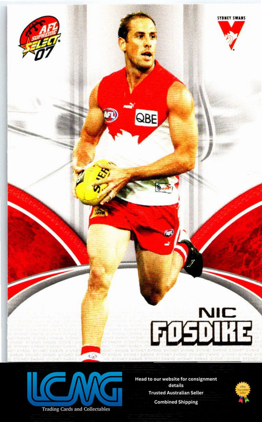 NIC FOSDIKE 2007 AFL Supreme 07sup-165