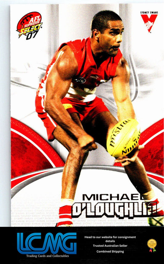 MICHEAL O'LOUGHLIN 2007 AFL Supreme 07sup-168