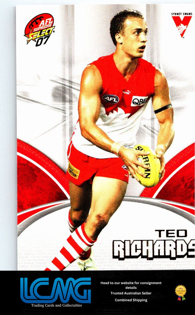 TED RICHARDS 2007 AFL Supreme 07sup-169