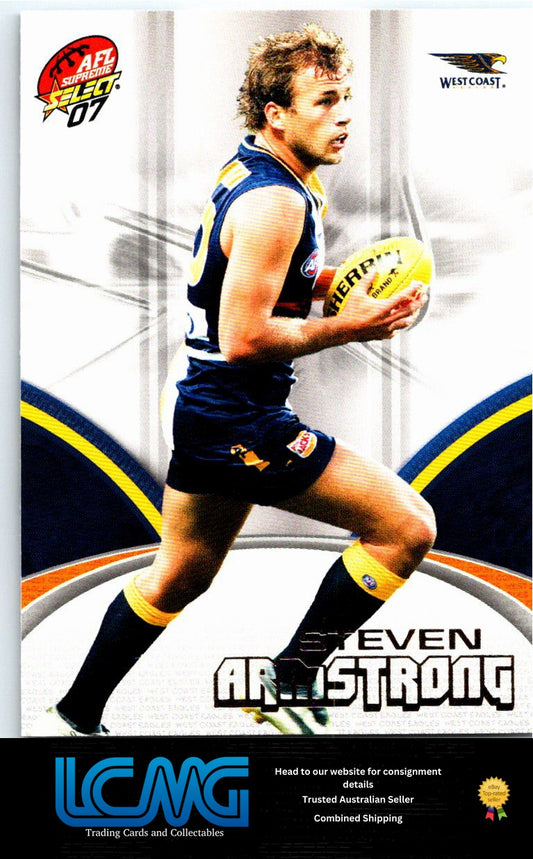 STEVEN ARMSTRONG 2007 AFL Supreme