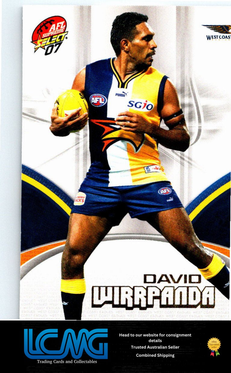 DAVID WIRAPUNDA 2007 AFL Supreme 07sup-183