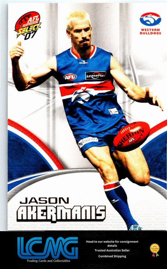 JASON AKERMANIS 2007 AFL Supreme