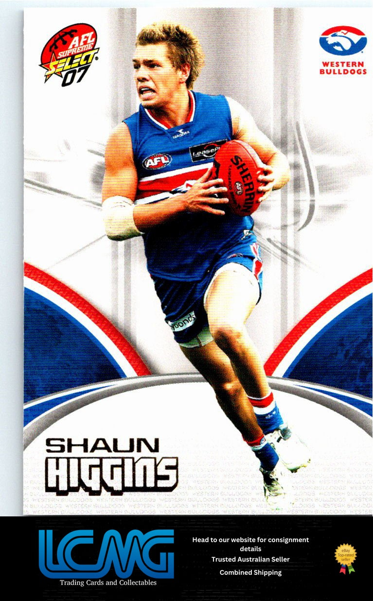 SHAUN HIGGINS 2007 AFL Supreme 07sup-188