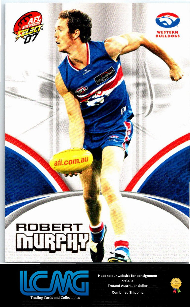 ROBERT MURPHY 2007 AFL Supreme 07sup-193