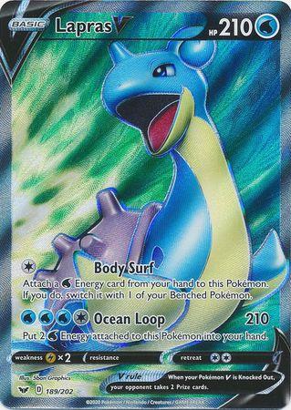 Lapras V (Full Art) 189  /202