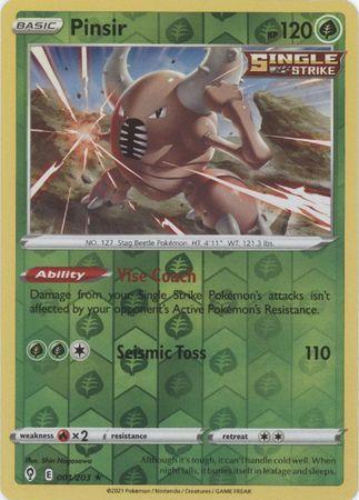 Pinsir 001/203 Reverse Holo