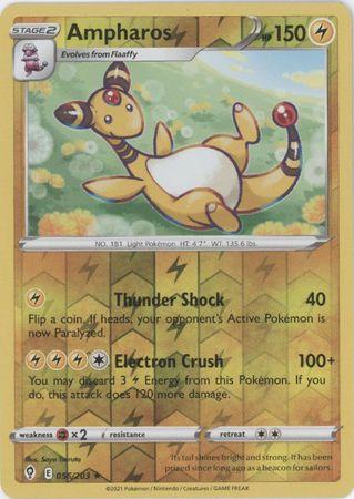 Ampharos 056/203 Reverse Holo