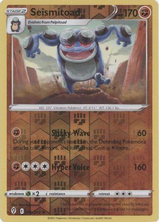 Seismitoad 090/203 Reverse Holo