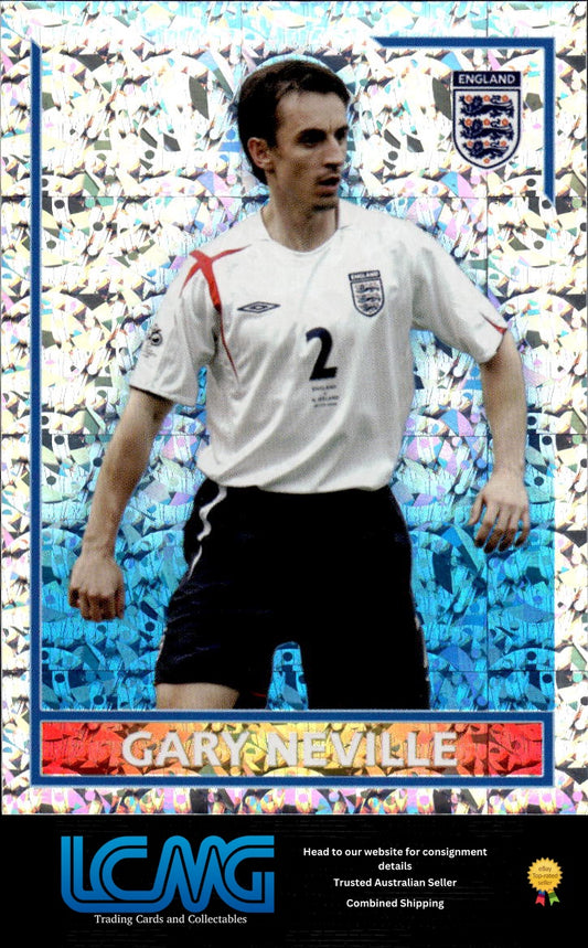 2006 Merlin England 2006 #72 Gary Neville