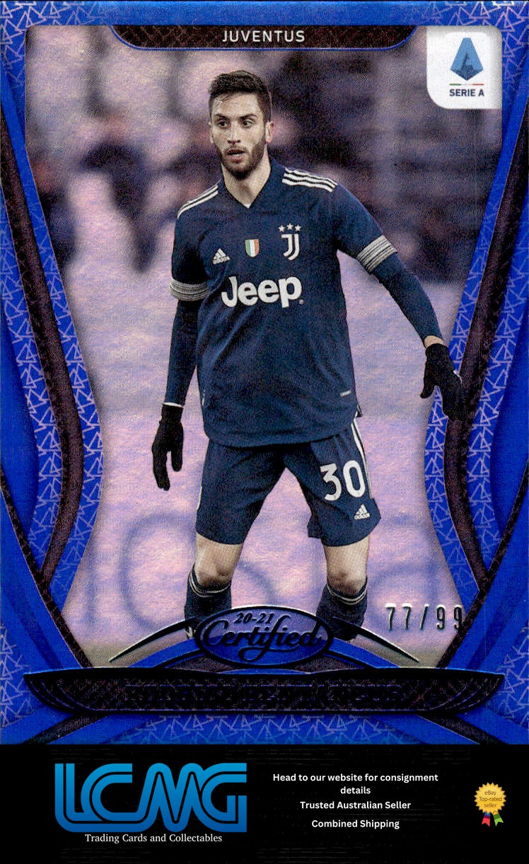 2020-21 Panini Chronicles: Certified Serie A #18 Rodrigo Bentancur Blue /99