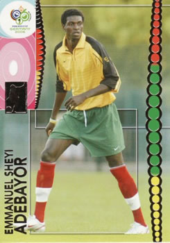 Emmanuel Adebayor #179 2006 World Cup