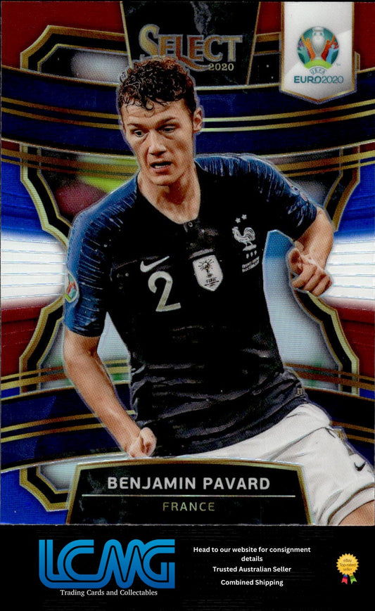 2020 Panini Select UEFA Euro #50 Benjamin Pavard Tri-Color Prizm