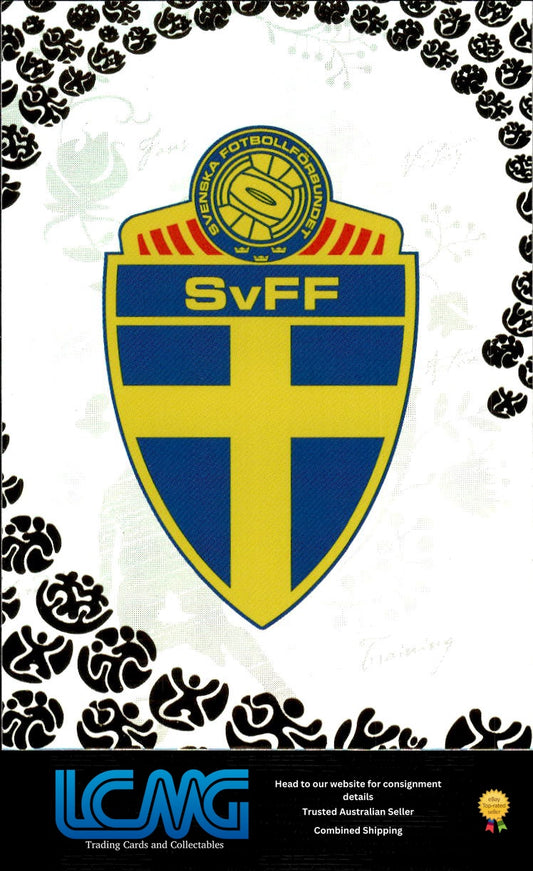 2008 Panini UEFA Euro 2008 Austria-Switzerland #19 Sweden Logo