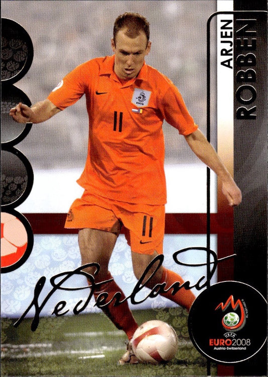 2008 Panini UEFA Euro 2008 Austria-Switzerland #122 Arjen Robben
