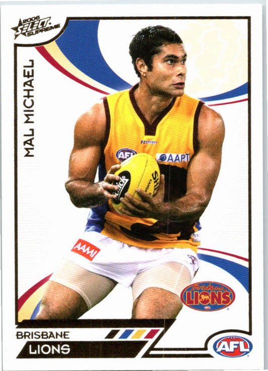 MAL MICHAEL #24 2006 Select AFL Supreme