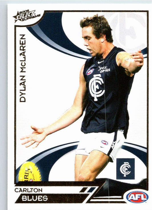 DYLAN McLAREN #28 2006 Select AFL Supreme