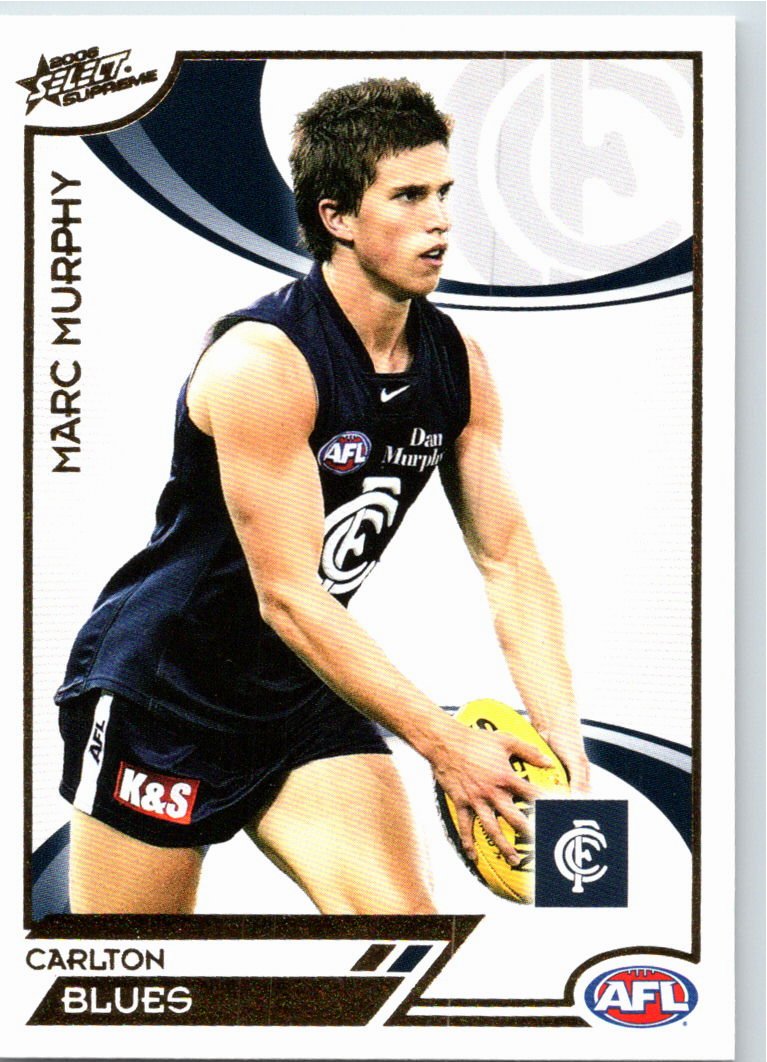 MARC MURPHY #36 2006 Select AFL Supreme