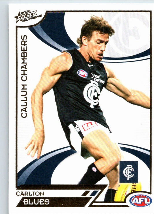 CALLUM CHAMBERS #38 2006 Select AFL Supreme