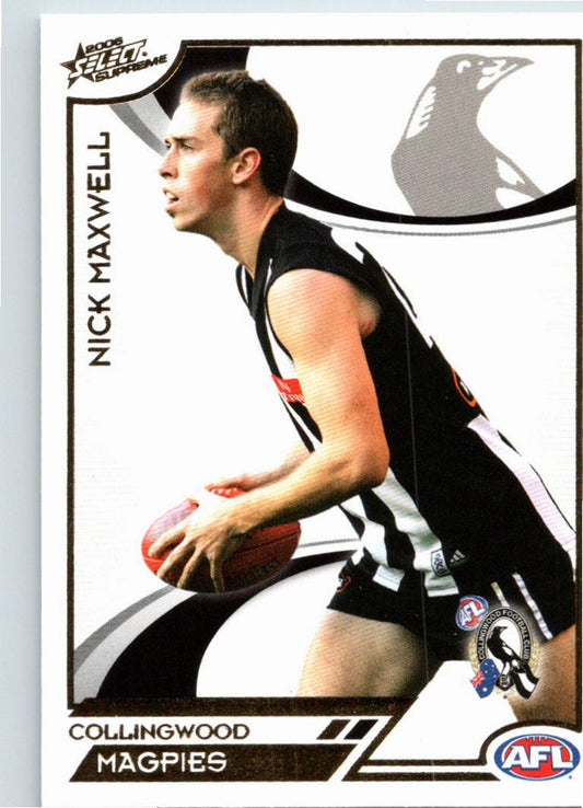 NICK MAXWELL #45 2006 Select AFL Supreme