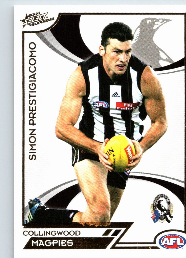 SIMON PRESTIGIACOMO #46 2006 Select AFL Supreme