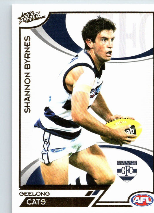 SHANNON BYRNES #85 2006 Select AFL Supreme
