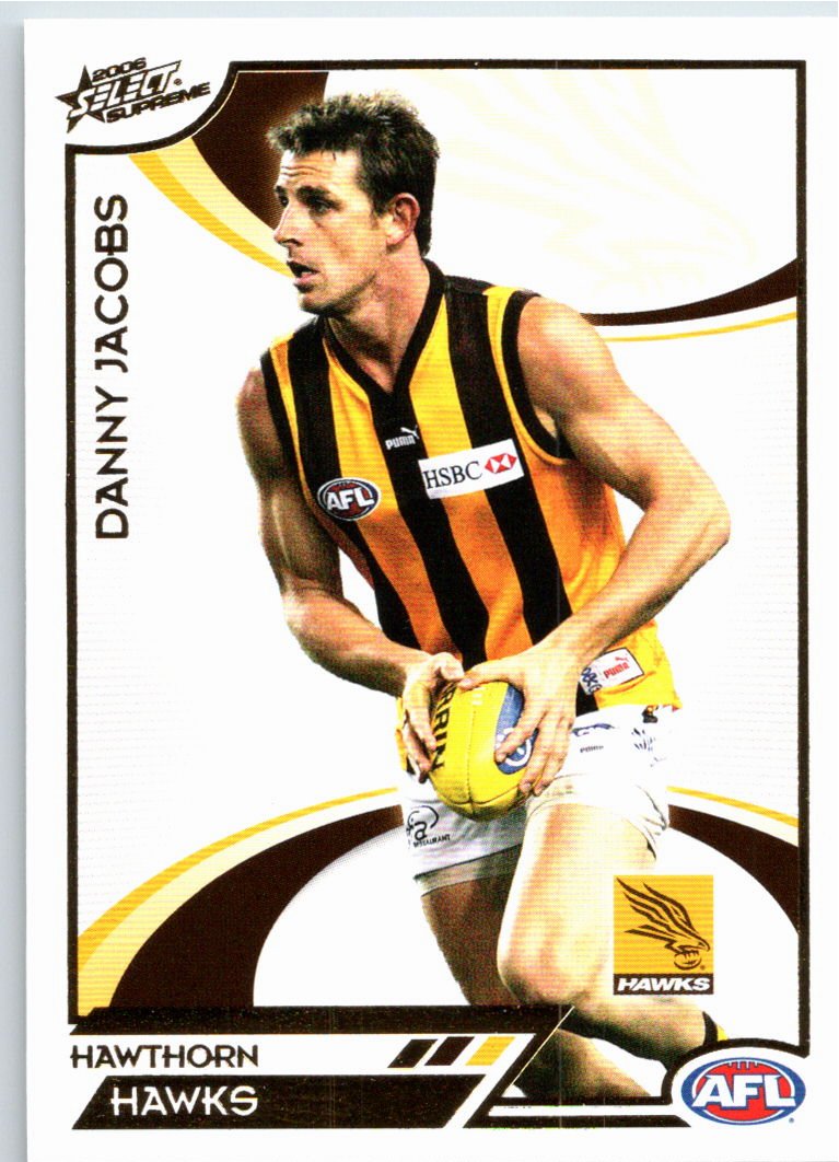 DANNY JACOBS #97 2006 Select AFL Supreme