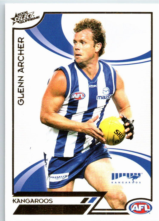 GLENN ARCHER #100 2006 Select AFL Supreme