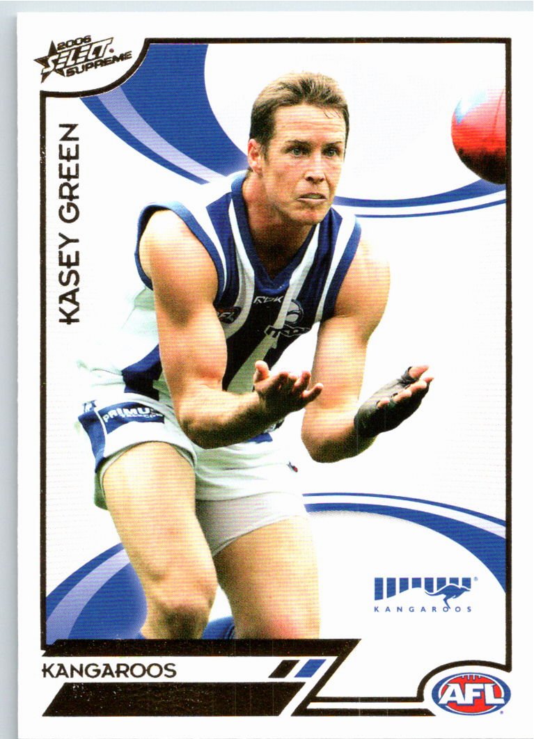 KASEY GREEN #109 2006 Select AFL Supreme