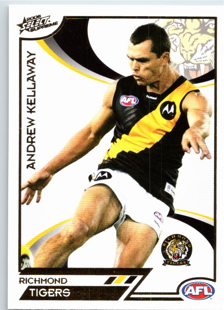 ANDREW KELLAWAY #142 2006 Select AFL Supreme