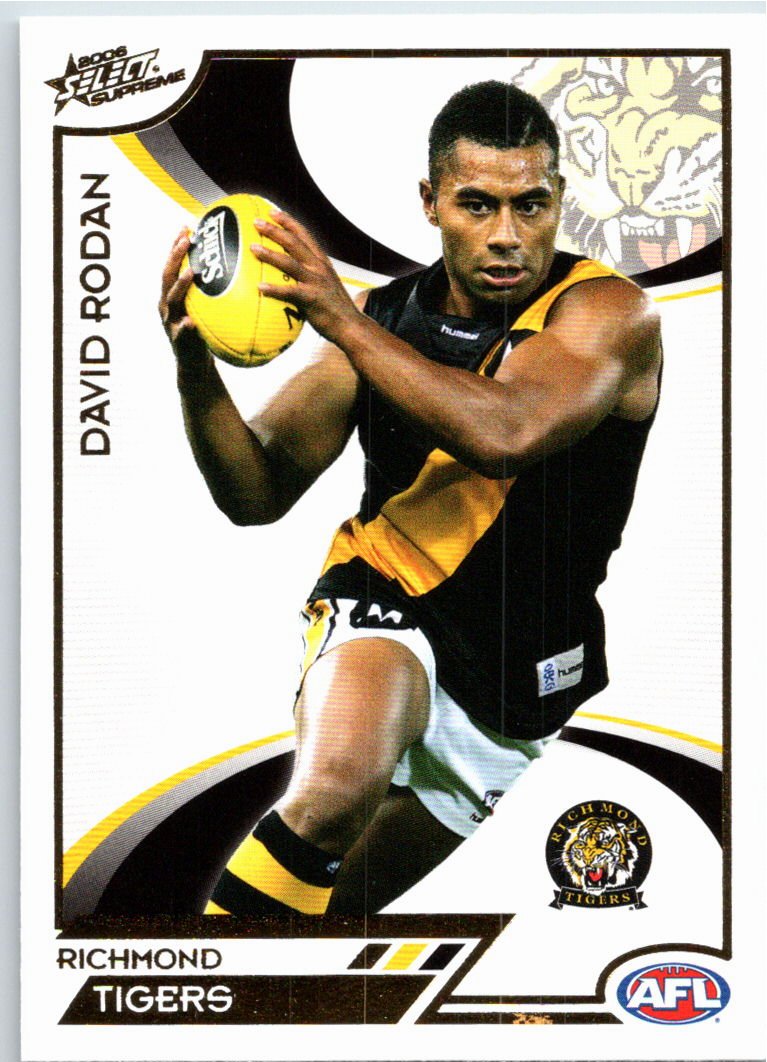 DAVID RODAN #144 2006 Select AFL Supreme