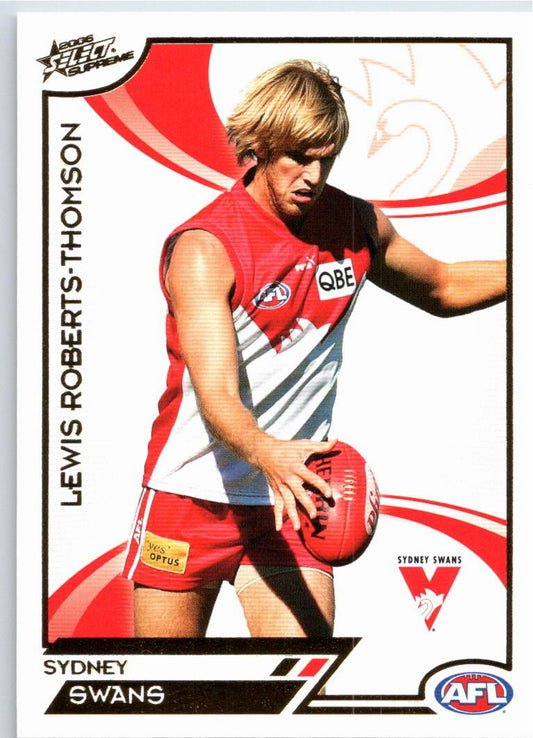 LEWIS ROBERTS-THOMSON #164 2006 Select AFL Supreme