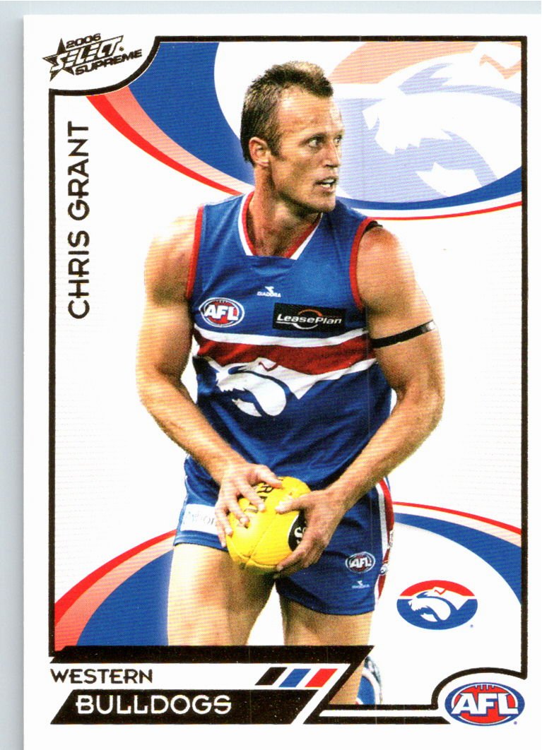 CHRIS GRANT #184 2006 Select AFL Supreme