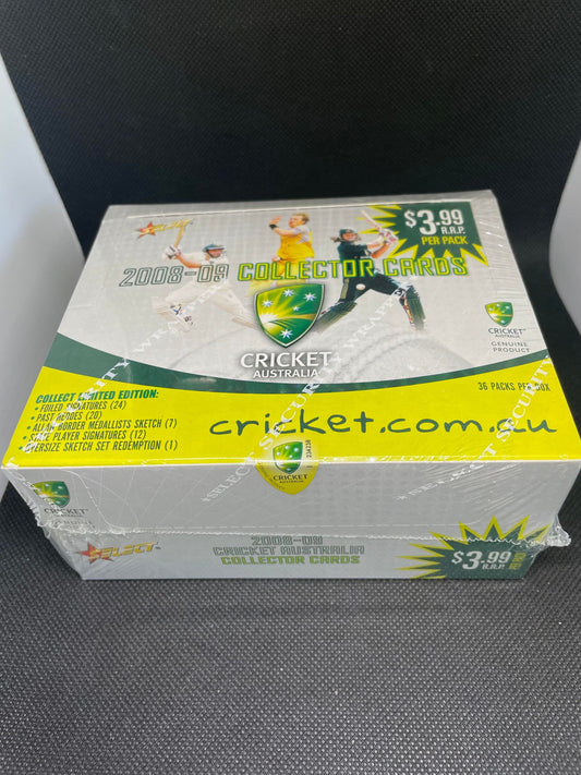 2008-09 Cricket Australia Cricket Cards Sealed Box