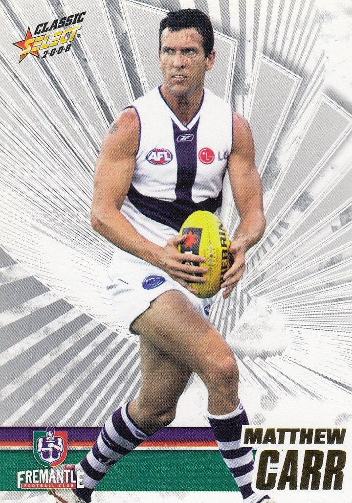 Matthew Carr afl-2008-classic-63