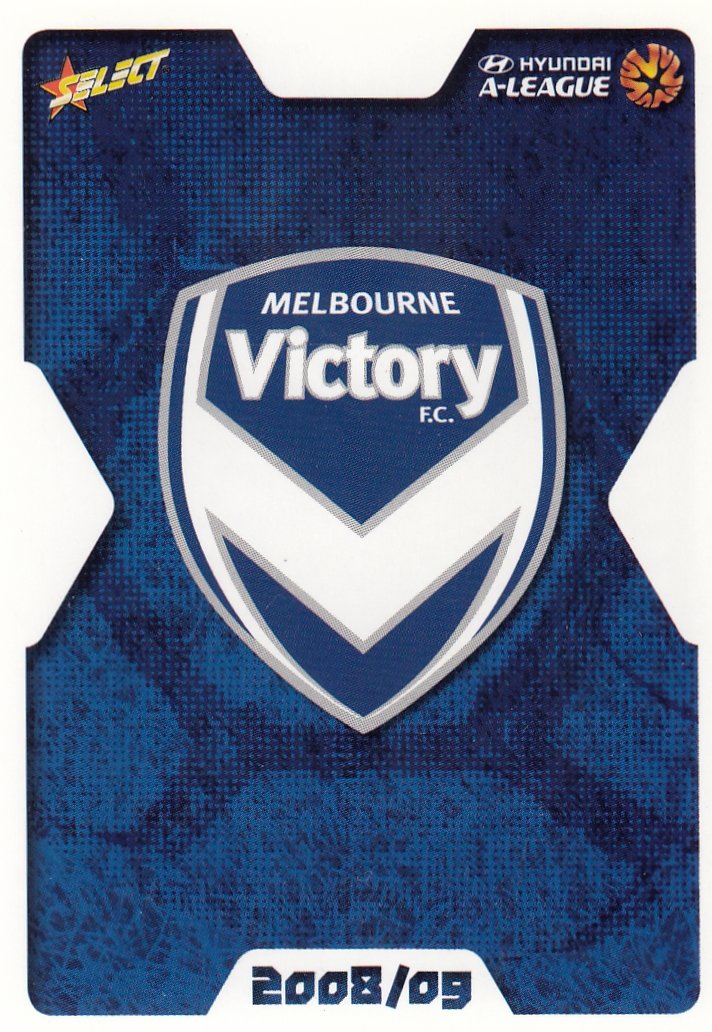 Melbourne Victory Logo Card 2008a-league-032