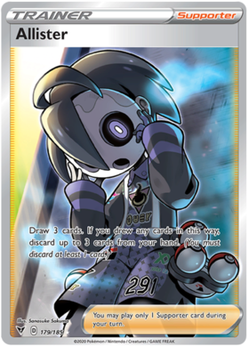 Allister (Full Art) vivid-voltage-179