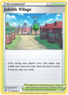 Jubilife Village 148/189 Astral Radiance