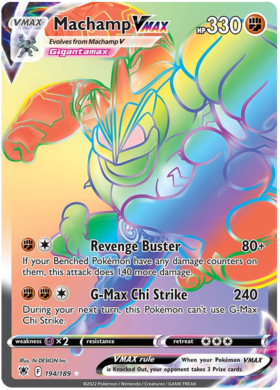 Machamp VMAX 194/189 Astral Radiance