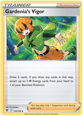 Gardenia's Vigor 143/189 Astral Radiance