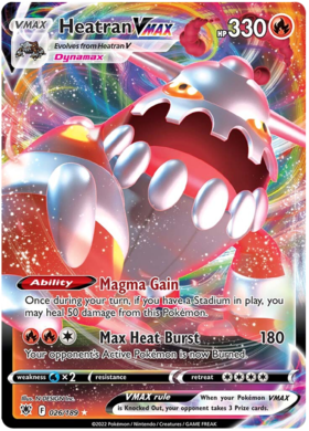 Heatran VMAX 026/189 Astral Radiance