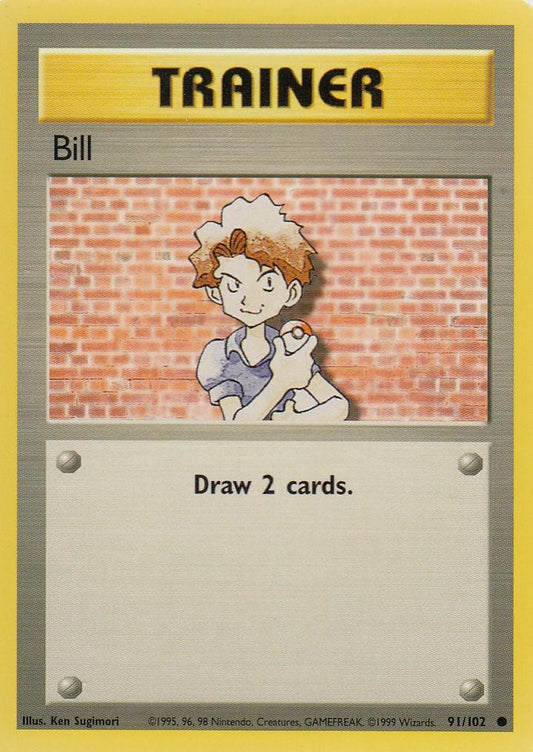 Bill 91/102 Base Set Unlimited Common