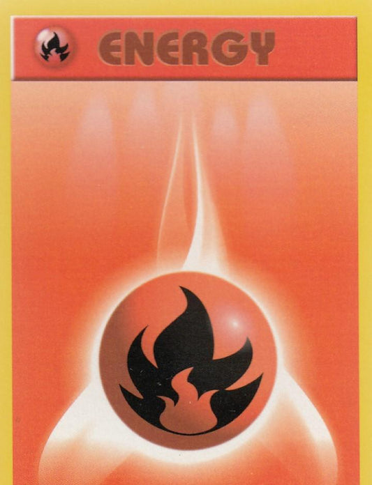 Fire Energy 98/102 Base Set Unlimited Common