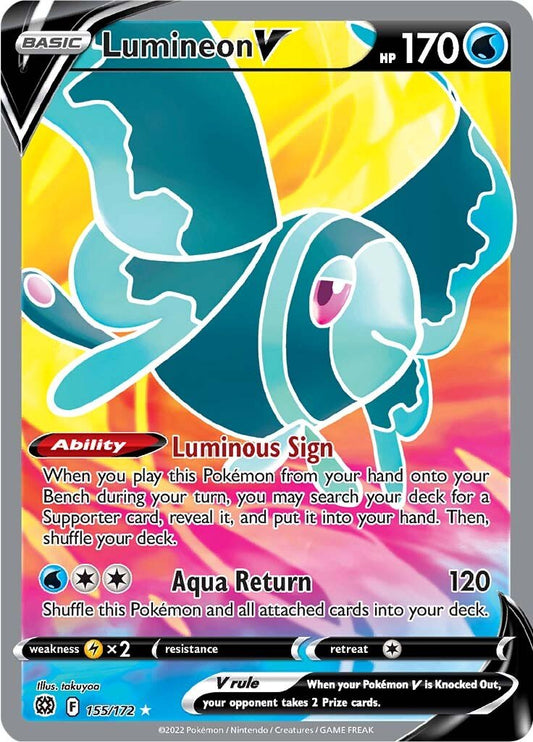 Lumineon V (Full Art) 155/172