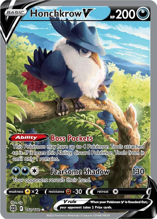 Honchkrow V (Alternate Full Art) 162/172