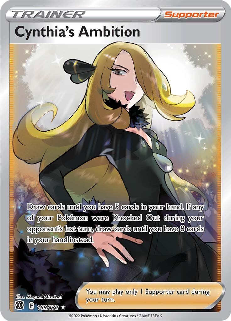 Cynthia's Ambition (Full Art) 169/172