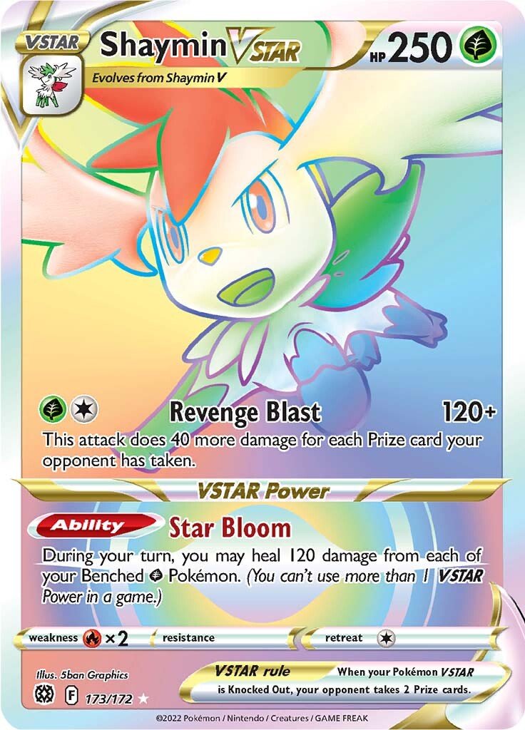 Shaymin VSTAR (Secret) 173/172